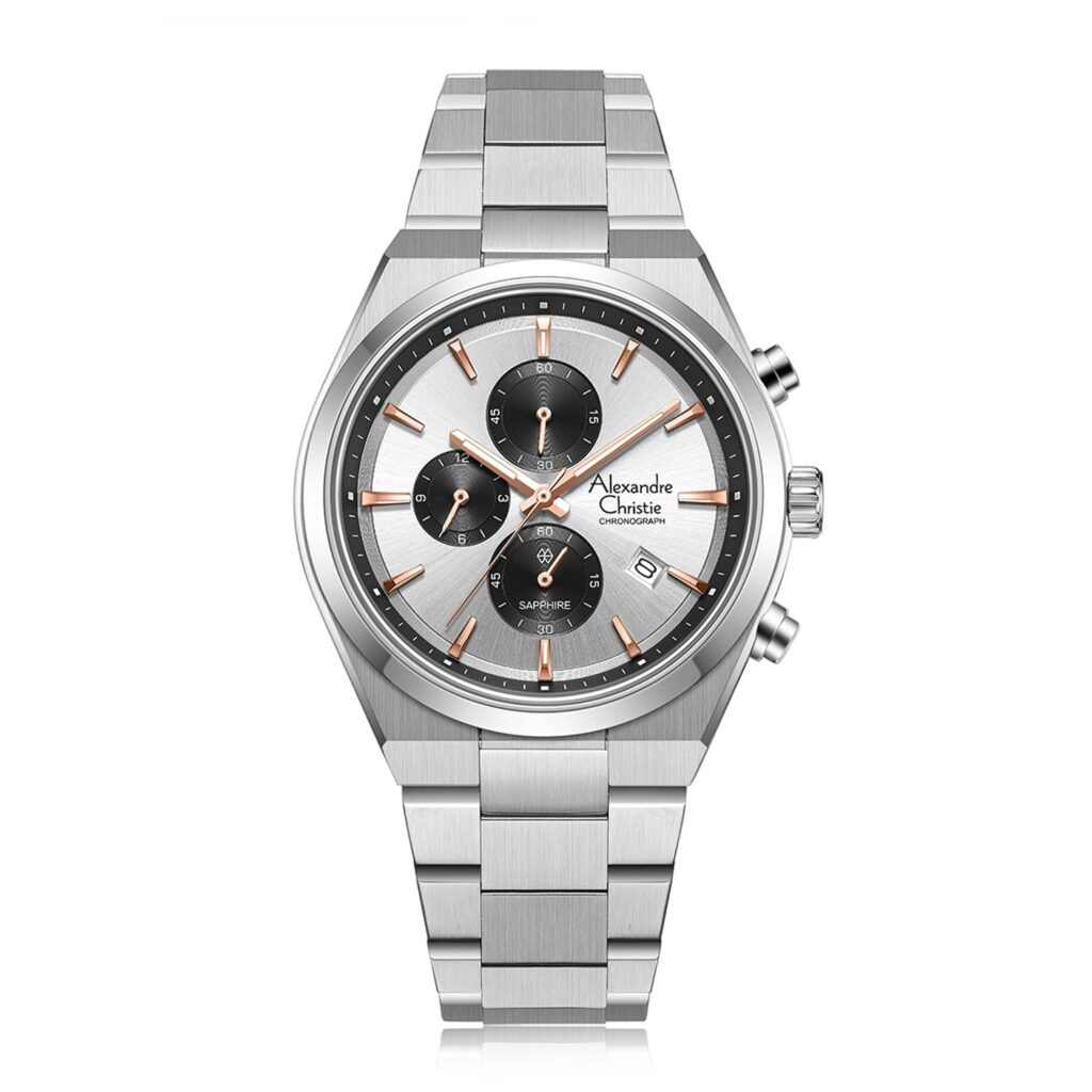 Alexandre Christie 8697MCBSSSLRG Men’s Chronograph watch 41 mm