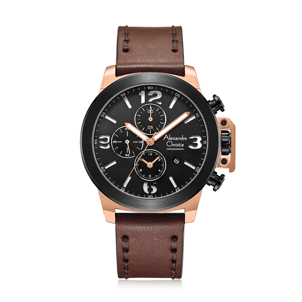 6280GCLBRBA Men's Chronograph Quartz Watch 44mm