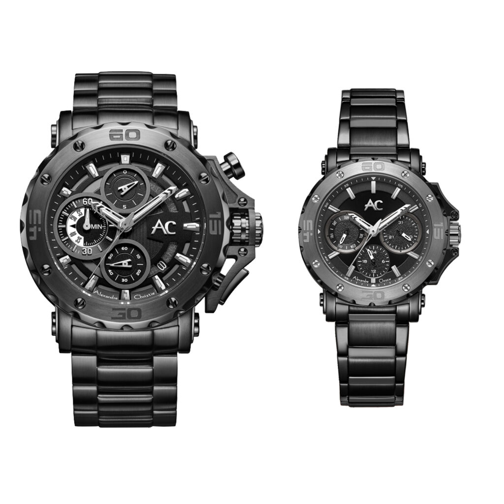 9205MCBFEPBA Couple's Multi-Function Quartz Watch